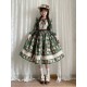 Miss Point Forest Picture Book 3.0 Lantern Sleeve Short and Long Sleeve OP(Reservation/3 Colours/Full Payment Without Shipping)